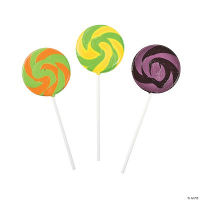 Halloween Brights Swirl Pops