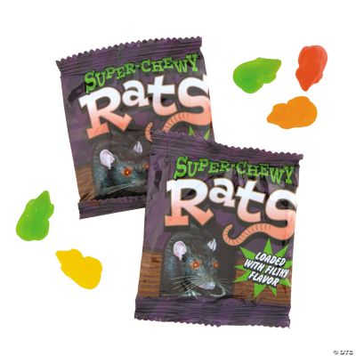 Chewy Rats Gummy Fun Packs