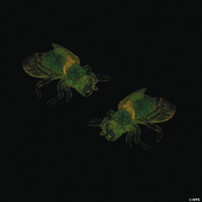 Mini Glow-In-The-Dark Sticky Flies
