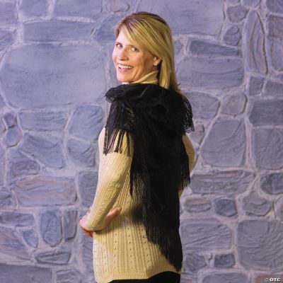 Halloween Shawl Cape