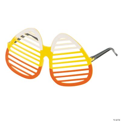 Candy Corn Shutter Shading Glasses
