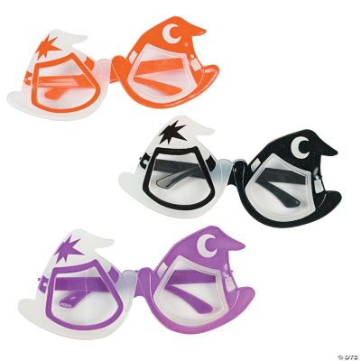 Glow-In-The-Dark Witch Hat Glasses