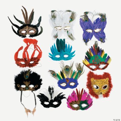 Deluxe Masquerade Mask Assortment
