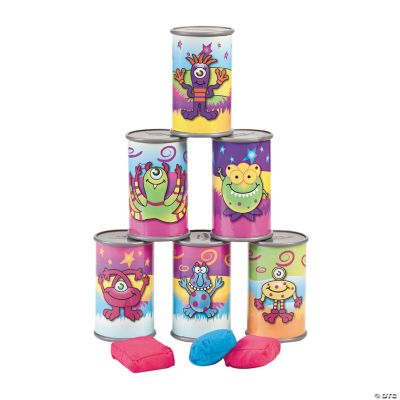 Monster Can Bean Bag Toss Game