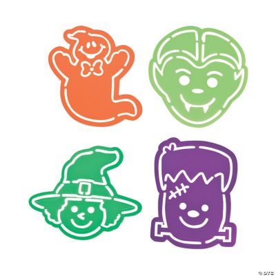 Halloween Die Cut Monster Stencils
