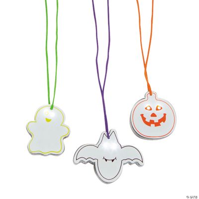 Halloween Flashing Safety Necklaces