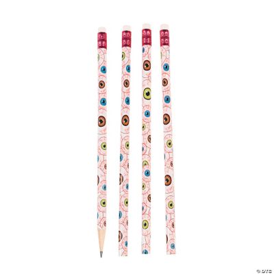 Scary Eyeball Pencils