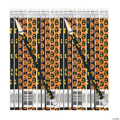 Jack-O’-Lantern Pencils