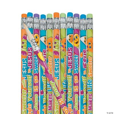 Inspirational Trick or Treat Pencils