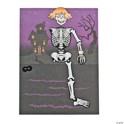 Make-A-Skeleton Sticker Scenes