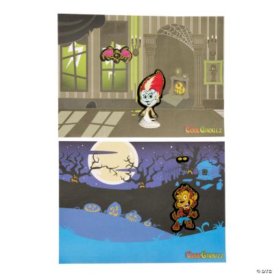 Make-A-Cool Ghoulz Sticker Scenes