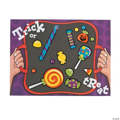 Make-A-Trick-Or-Treat Candy Sticker Scenes