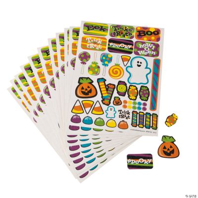 Halloween Prism Sticker Sheet