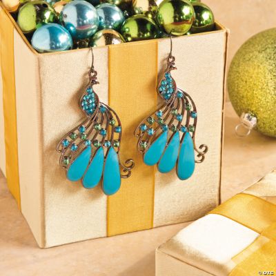 Peacock Earrings