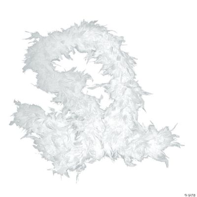 White Feather Boa