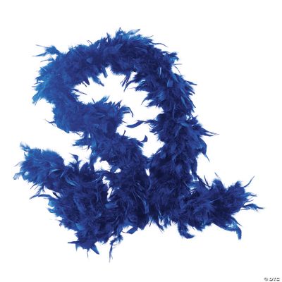 Royal Blue Feather Boa