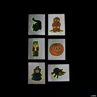 Glow-In-the-Dark Halloween Tattoos