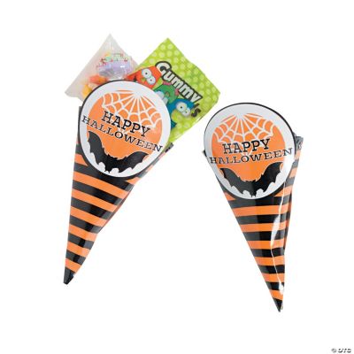 Halloween Silhouette Favor Cones