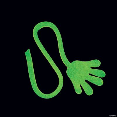 Glow-In-The-Dark Sticky Hands