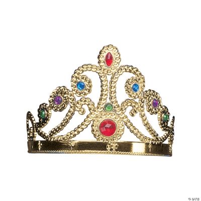 Golden Crown Jewel Tiara