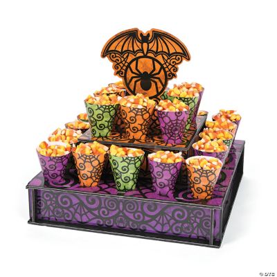 Halloween “Trick Or Treat” Stand With Cones