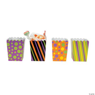 Trick Or Treat Mini Popcorn Boxes