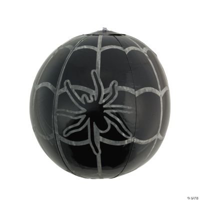 Inflatable Glow-In-The-Dark Spiderweb Beach Balls