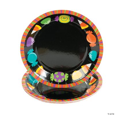 Trick Or Treat Dessert Plates