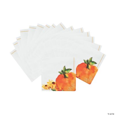Fall Floral Luncheon Napkins