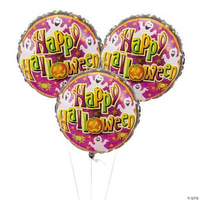 “Happy Halloween” Mylar Balloons