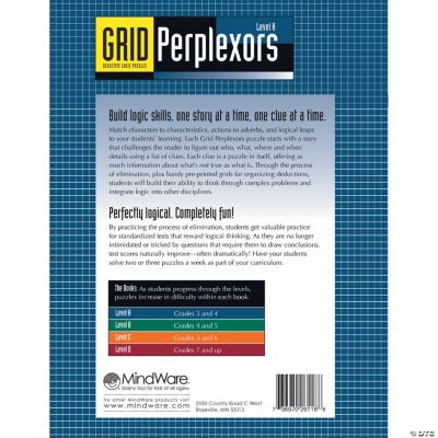 Grid Perplexors Level A, Brainteasers & Puzzles, Logic Brainteasers