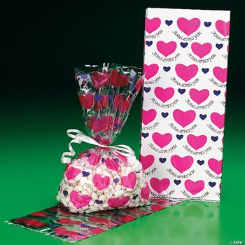 “Jesus Loves You” Heart Goody Bags