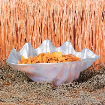 Large Plastic Seashell Bowl