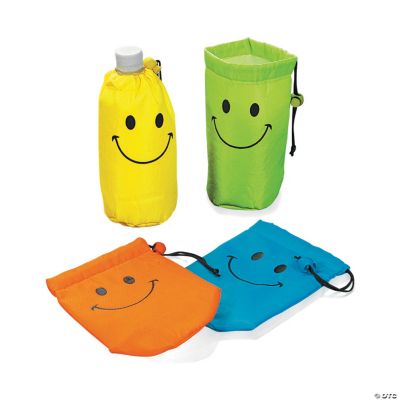 Smile Face Water Bottle Covers