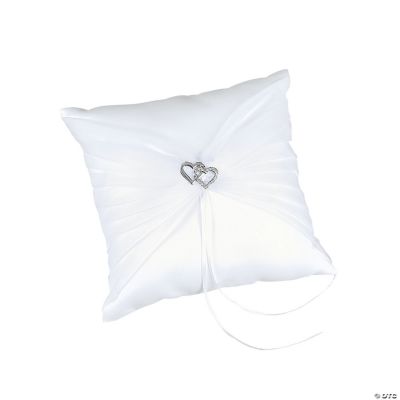Two Hearts Wedding Ring Pillow