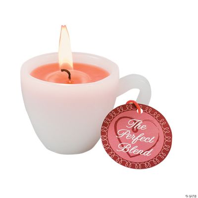Coffee Cup Mini Candle