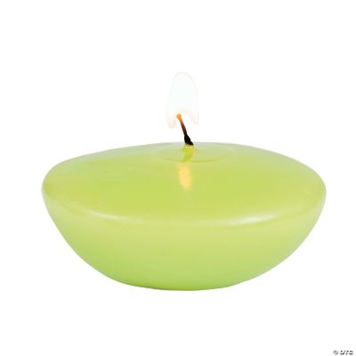Lime Green Floating Candles