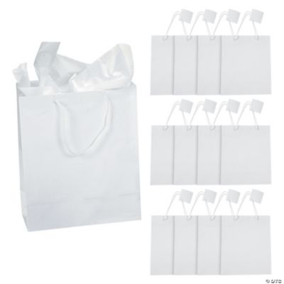 Medium White Gift Bags