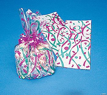 Confetti Print Goody Bags