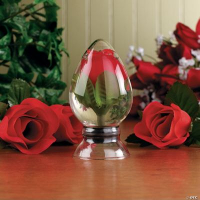 Rosebud Under Glass