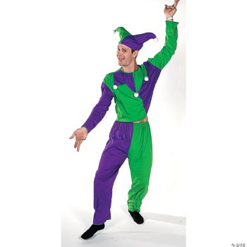 Male Jester Adult Men's Costume