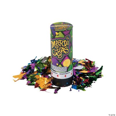 “Mardi Gras” Party Poppers