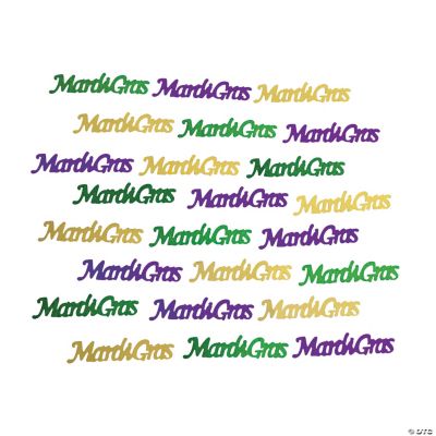 Foil “Mardi Gras” Confetti