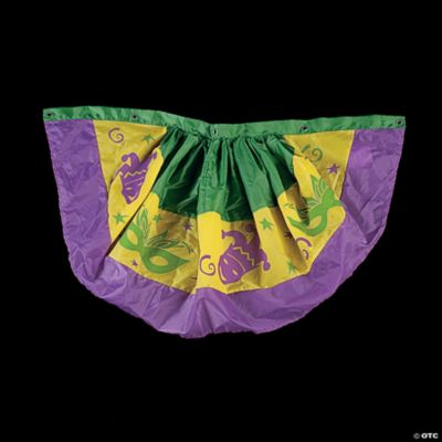 Nylon Mardi Gras Bunting