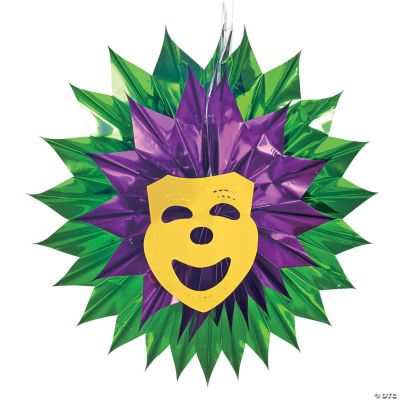 Mardi Gras Burst Decoration