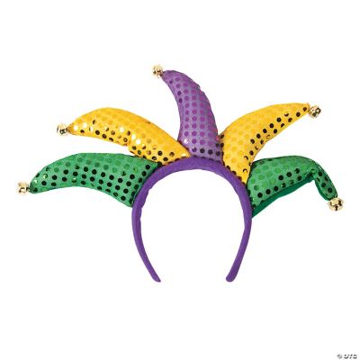 Mardi Gras Jester Headband