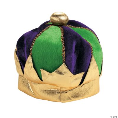 Mardi Gras Plush Crown