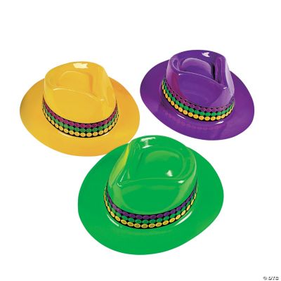 Mardi Gras Gangster Hats