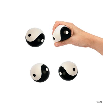 Yin-Yang Relaxable Squeeze Balls