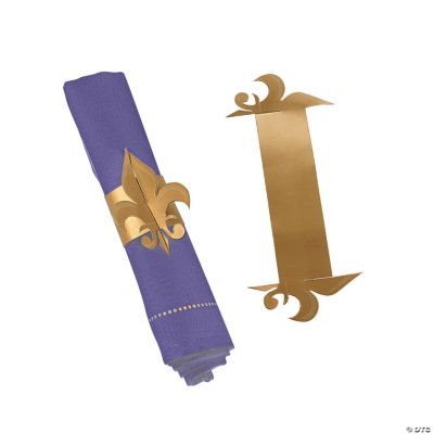 Fleur De Lis Napkin Rings